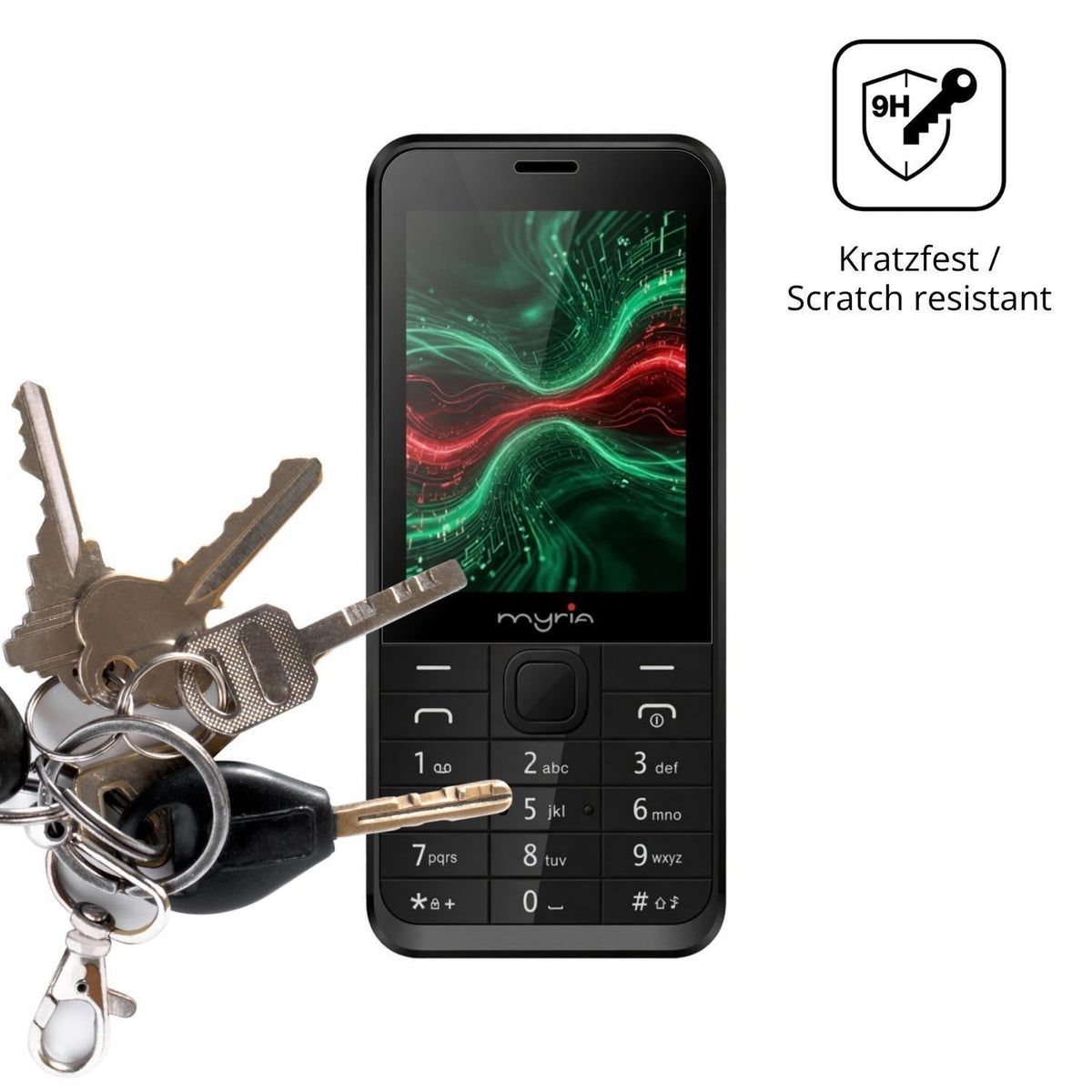 2x 9H Schutzfolie für Myria Sun 3G Panzerfolie (3)