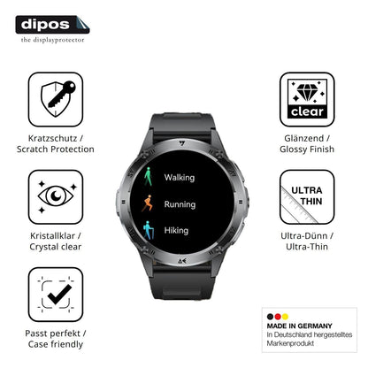 6x Schutzfolie klar für LIMIGE EF6 Display-Schutzf (7)