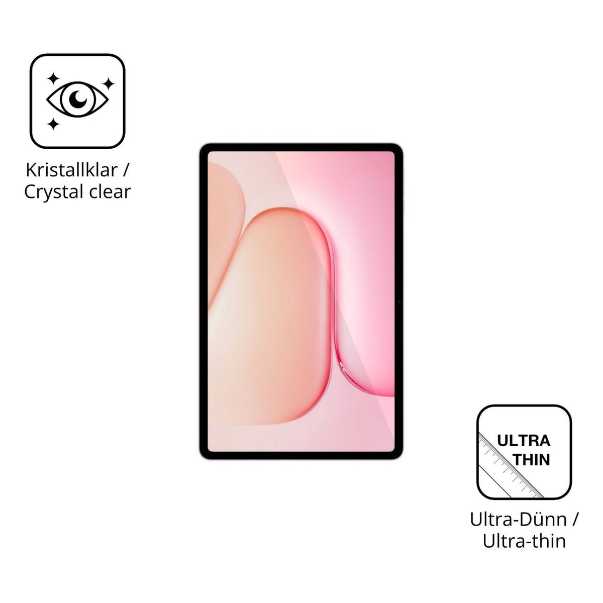 2x Schutzfolie klar für Honor Pad 20 Display-Schut (5)