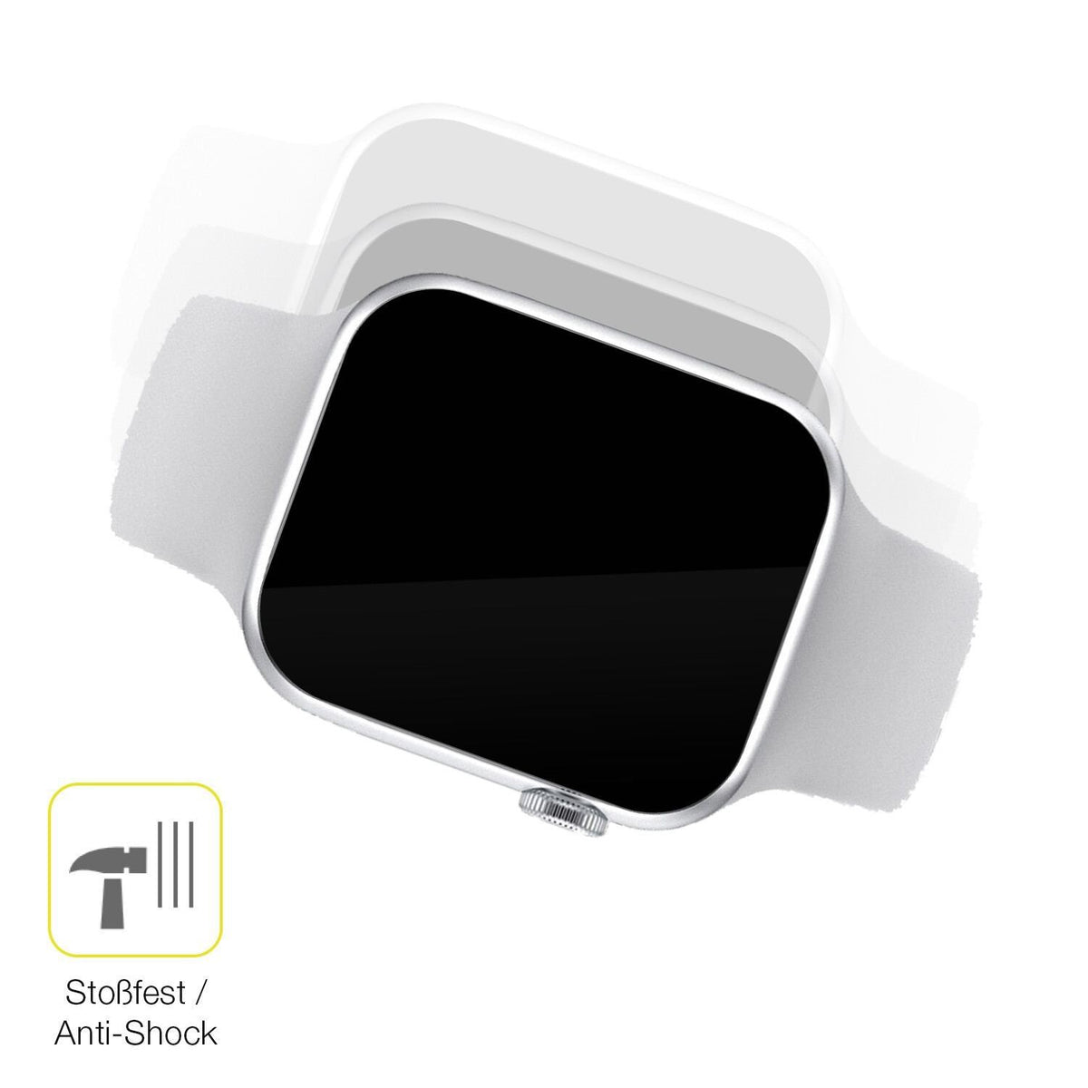 2x 3D Full Cover Schutzfolie für Iwo Watch 7 Pro (4)