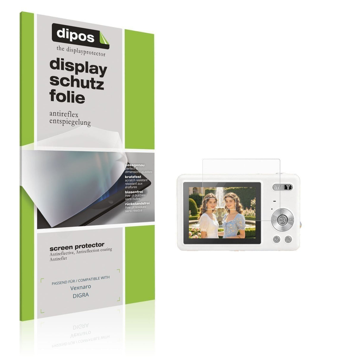 4x Schutzfolie matt für Vexnaro DIGRA Display-Schu (1)