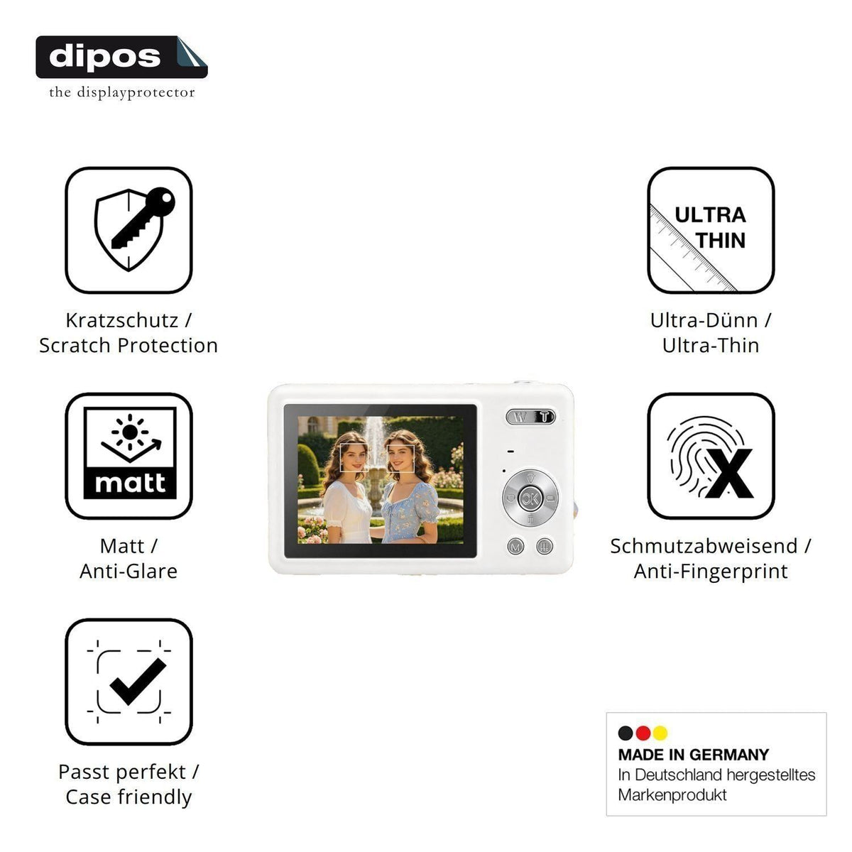 4x Schutzfolie matt für Vexnaro DIGRA Display-Schu (7)