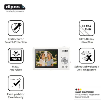 4x Schutzfolie matt für Vexnaro DIGRA Display-Schu (7)