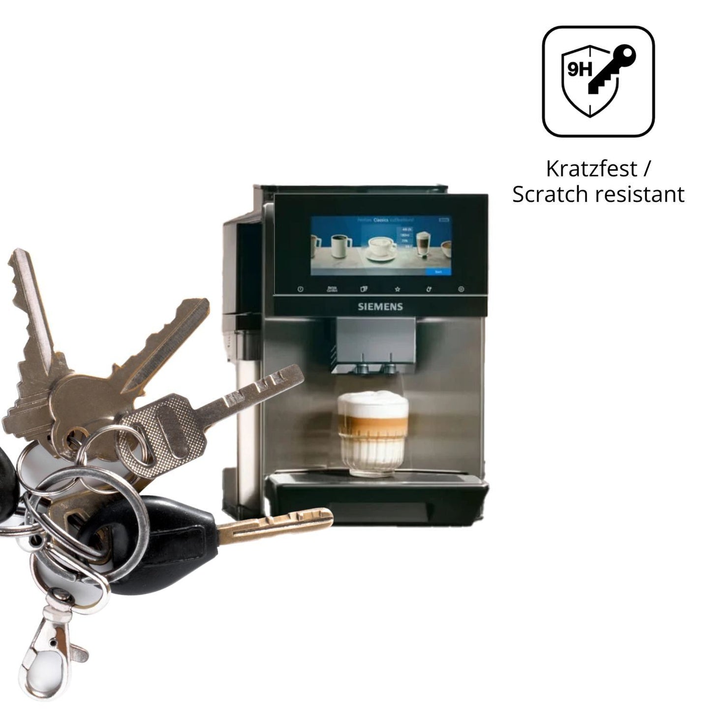 2x 9H Schutzfolie für Siemens EQ900 Plus Panzerfol (3)