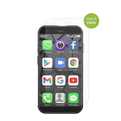 4x Schutzfolie matt für viqee XS15 Mini-Smartphone (2)