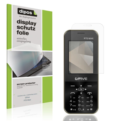 4x Schutzfolie matt für GFive P70 Max Display-Schu (1)