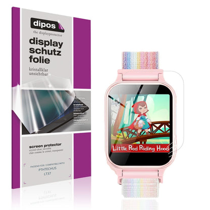6x Schutzfolie klar für PTHTECHUS LT37 Display-Sch (1)