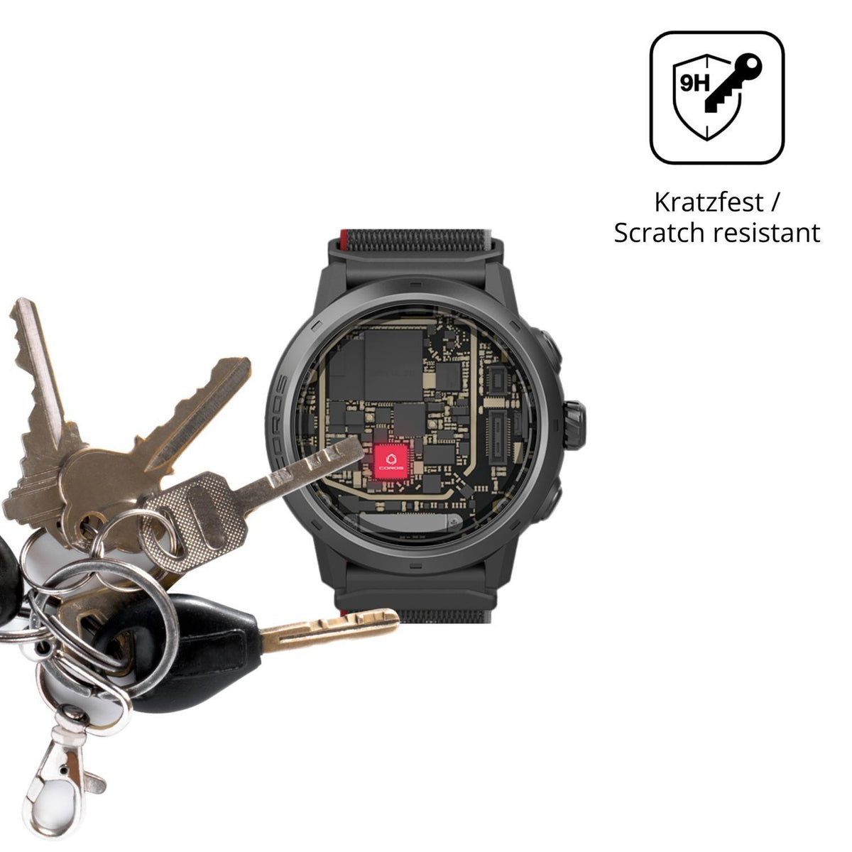 2x 9H Schutzfolie für COROS APEX 2 Pro Panzerfolie (3)