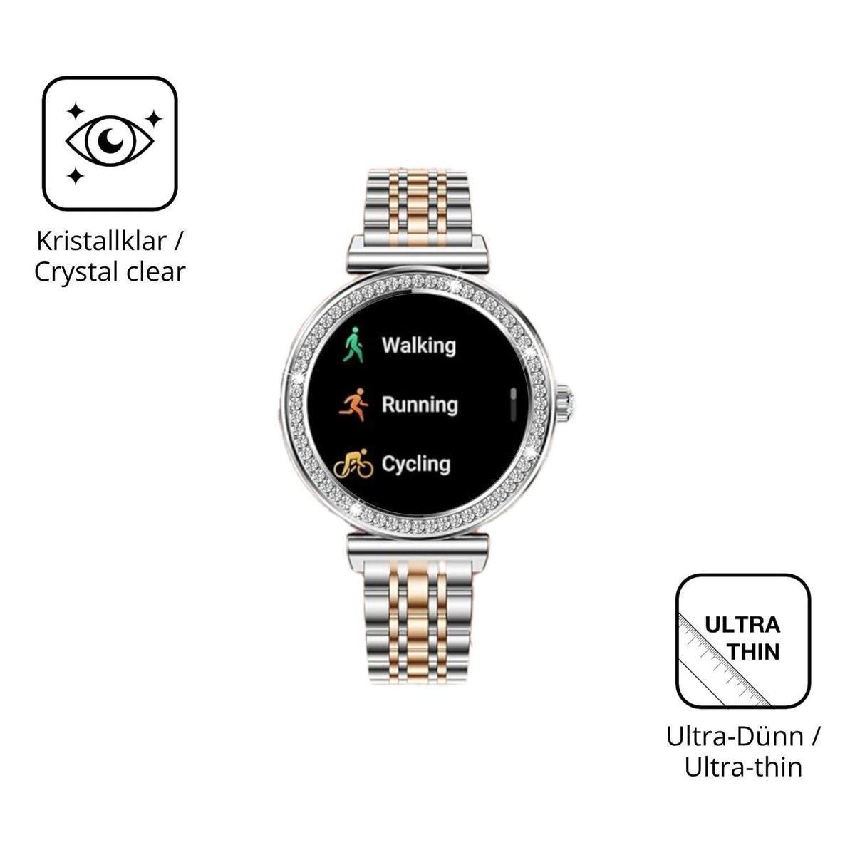 6x Schutzfolie klar für findtime LMWYI110 Display- (5)