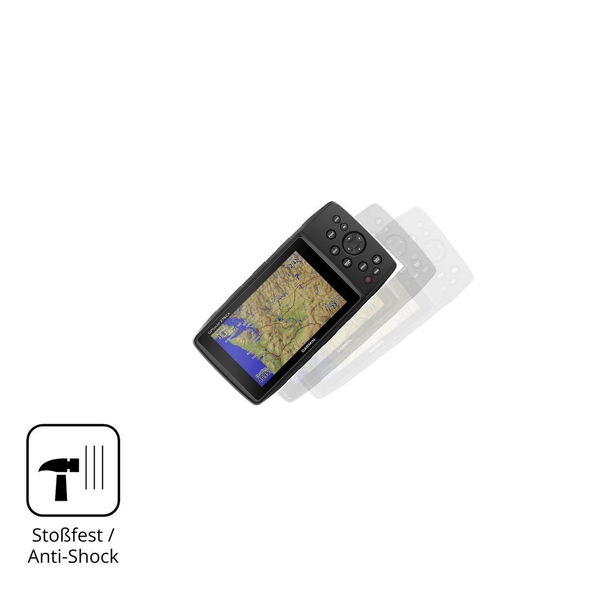 2x 9H Schutzfolie für Garmin GPSMAP 276Cx Panzerfo (4)