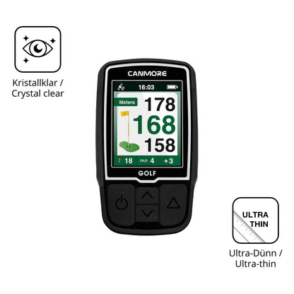 2x Schutzfolie klar für Canmore HG200 Display-Schu (5)