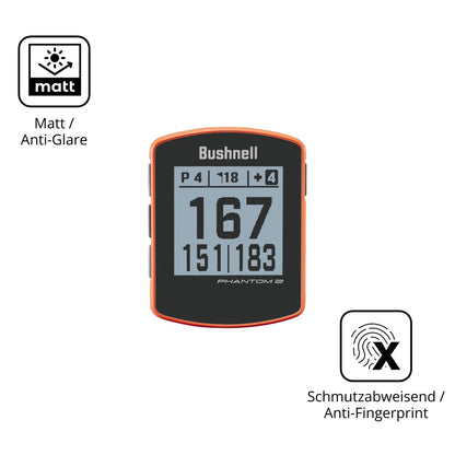 2x Schutzfolie matt für Bushnell Phantom 2 Display (5)