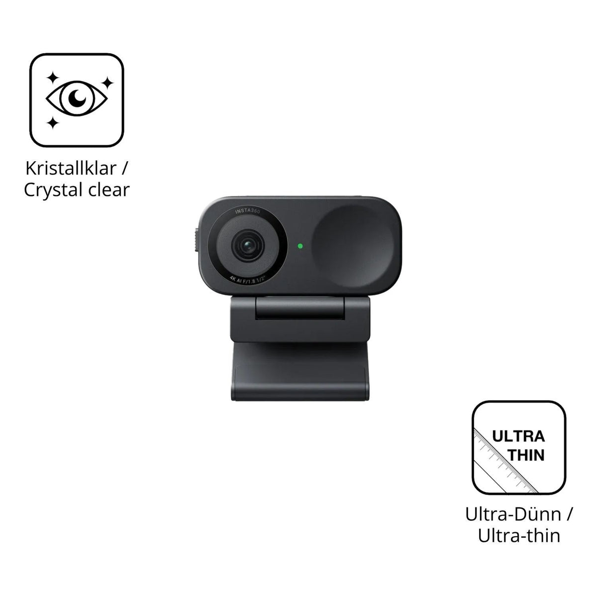 4x Schutzfolie klar für Insta360 Link 2C Display-S (5)