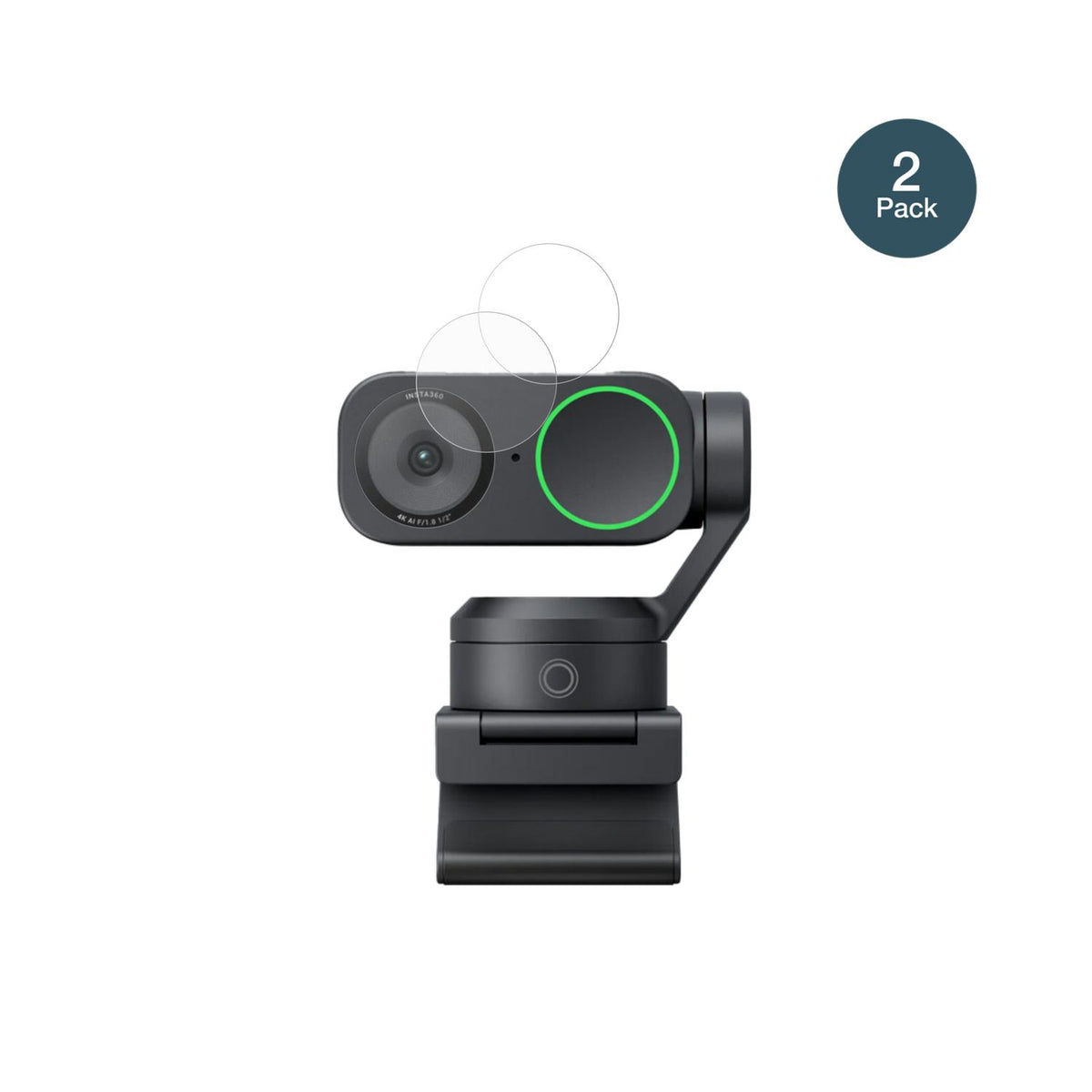 2x 9H Schutzfolie matt für Insta360 Link 2 Panzerf (2)