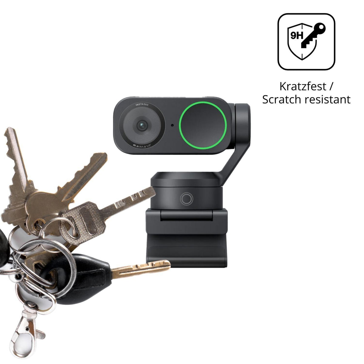 2x 9H Schutzfolie matt für Insta360 Link 2 Panzerf (3)