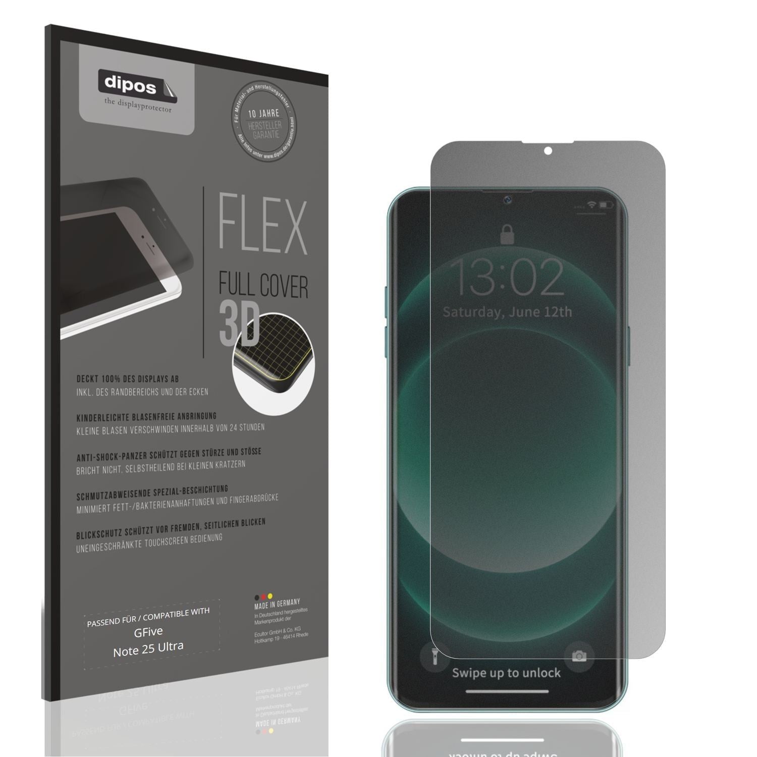 Full Cover Privacy Blickschutzfolie für GFive Note (1)