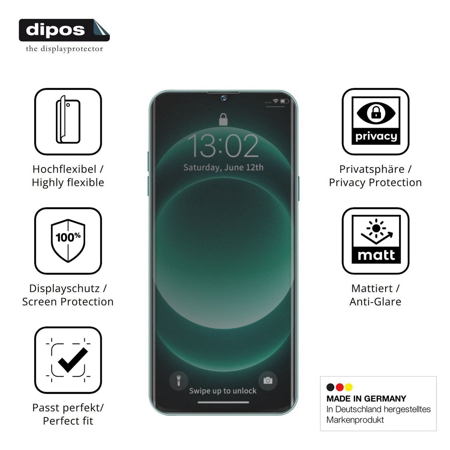 Full Cover Privacy Blickschutzfolie für GFive Note (5)
