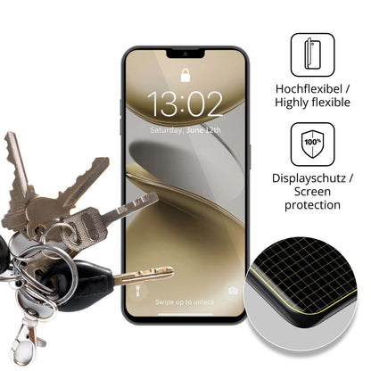 2x 3D Full Cover Schutzfolie für GFive Note 25 (3)