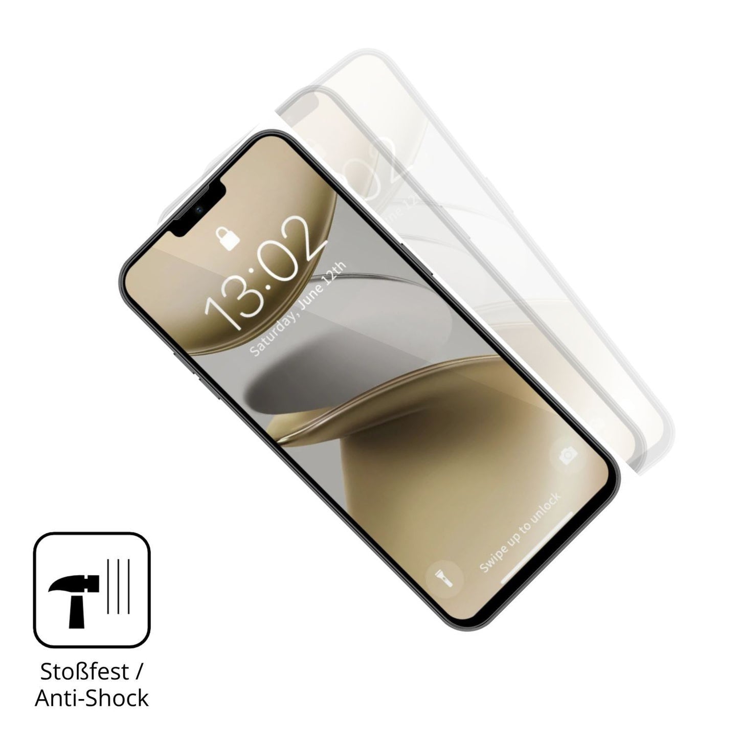 2x 3D Full Cover Schutzfolie für GFive Note 25 (4)