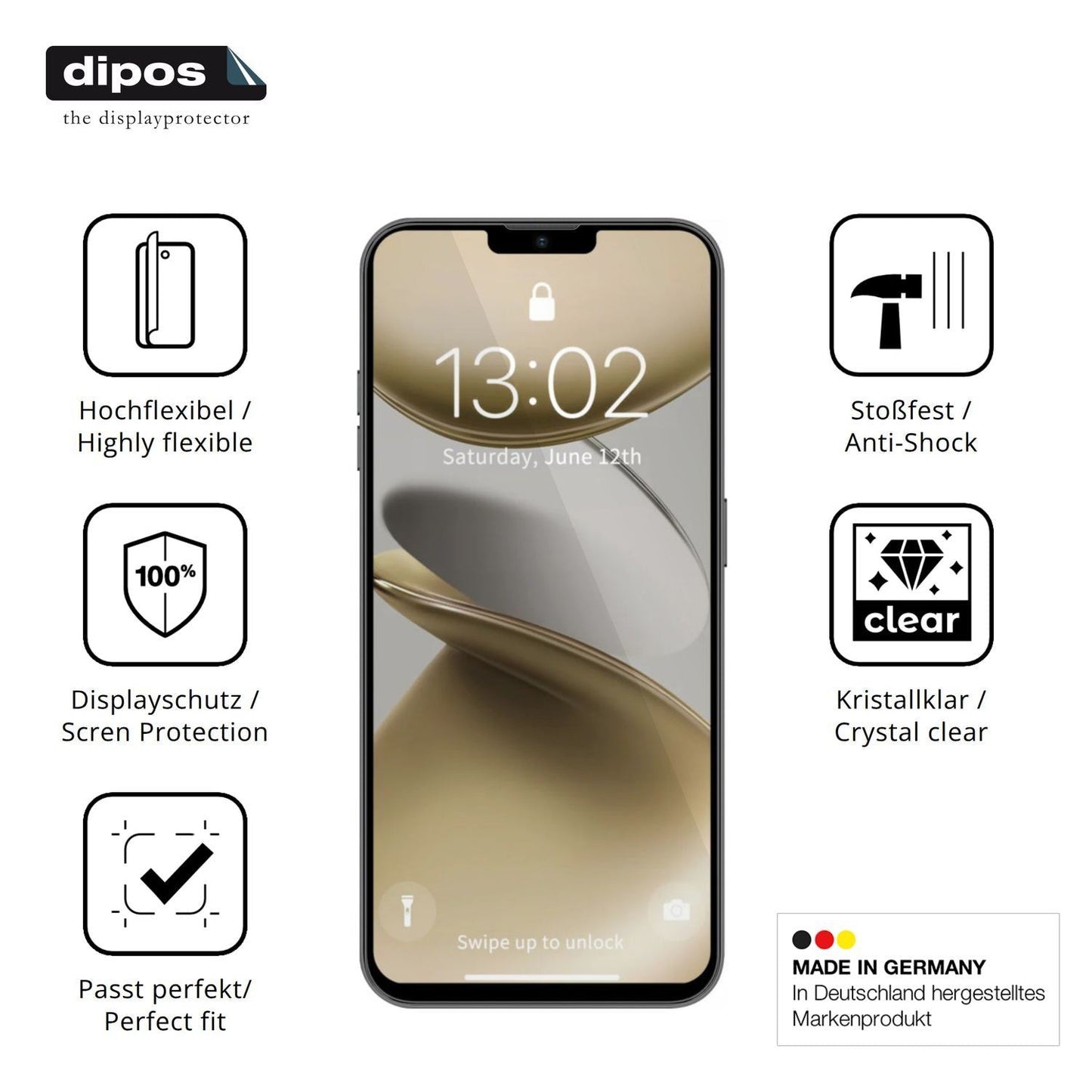 2x 3D Full Cover Schutzfolie für GFive Note 25 (7)