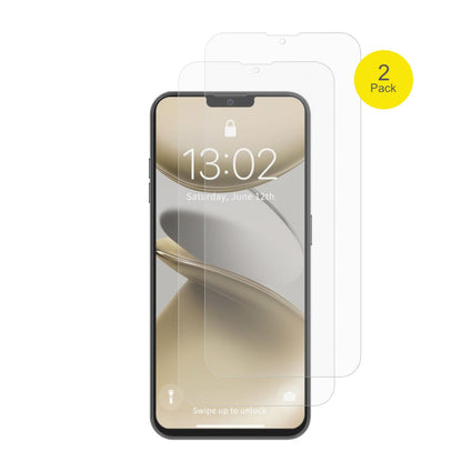 2x Full Cover Schutzfolie matt für GFive Note 25 (2)