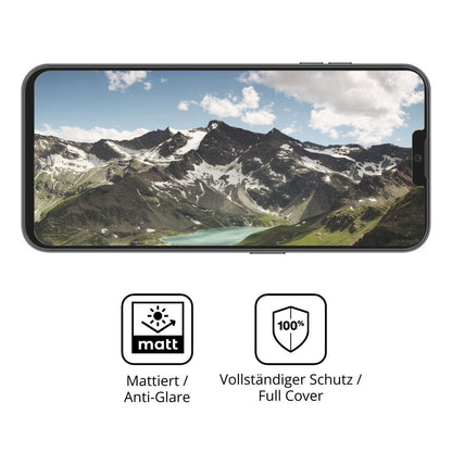 2x Full Cover Schutzfolie matt für GFive Note 25 (5)