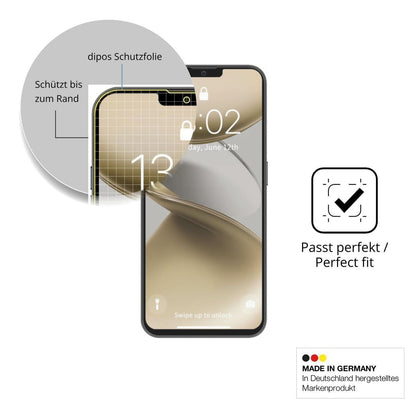 2x Full Cover Schutzfolie matt für GFive Note 25 (6)