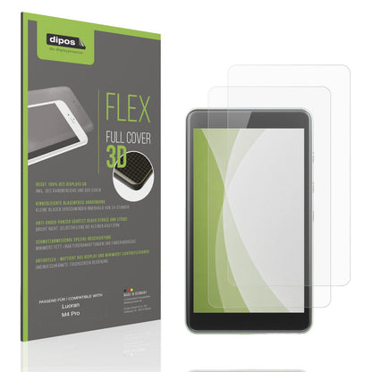 2x Full Cover Schutzfolie matt für Luoran M4 Pro (1)