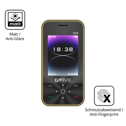 4x Schutzfolie matt für GFive G95 Display-Schutzfo (5)