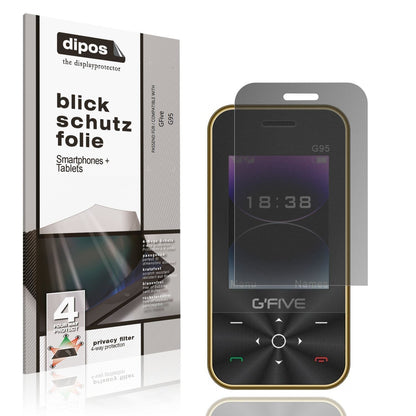 Blickschutzfolie für GFive G95 matt Schutzfolie Pr (1)