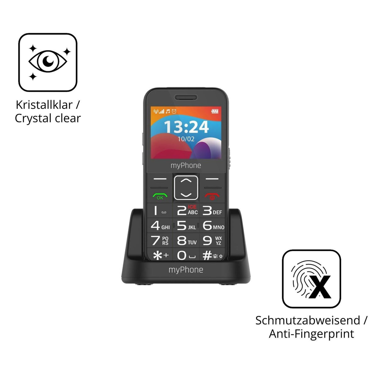 2x 9H Schutzfolie für MP myPhone Halo 3 LTE Panzer (5)