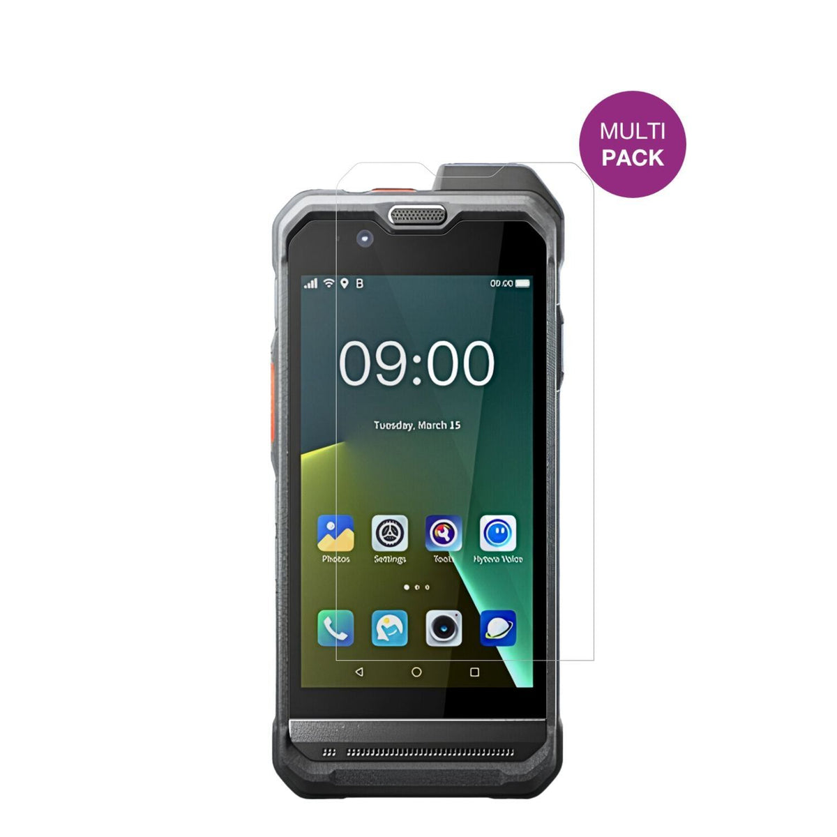 4x Schutzfolie klar für Hytera PNC460 Display-Schu (2)
