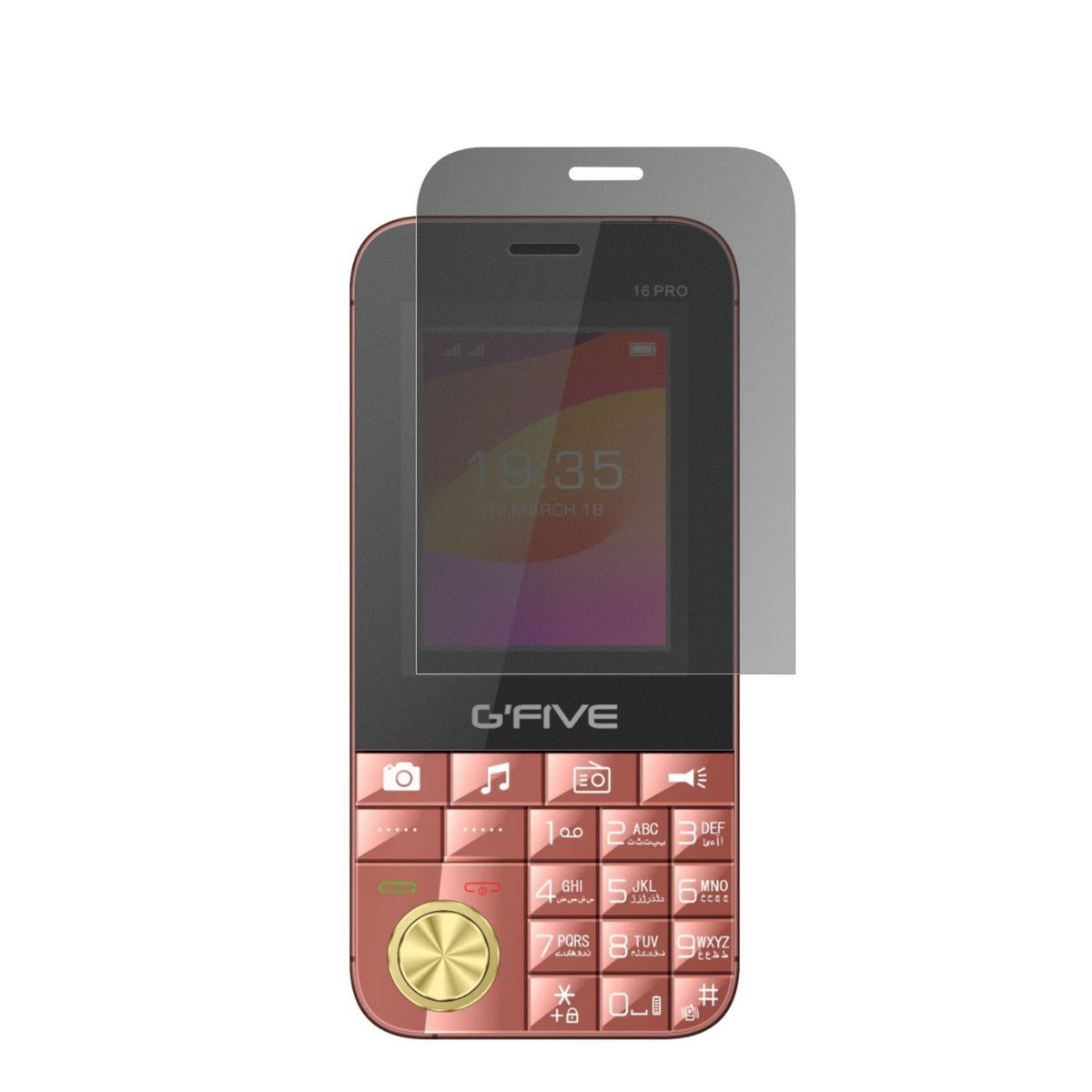 Blickschutzfolie für GFive 16 Pro matt Schutzfolie (2)