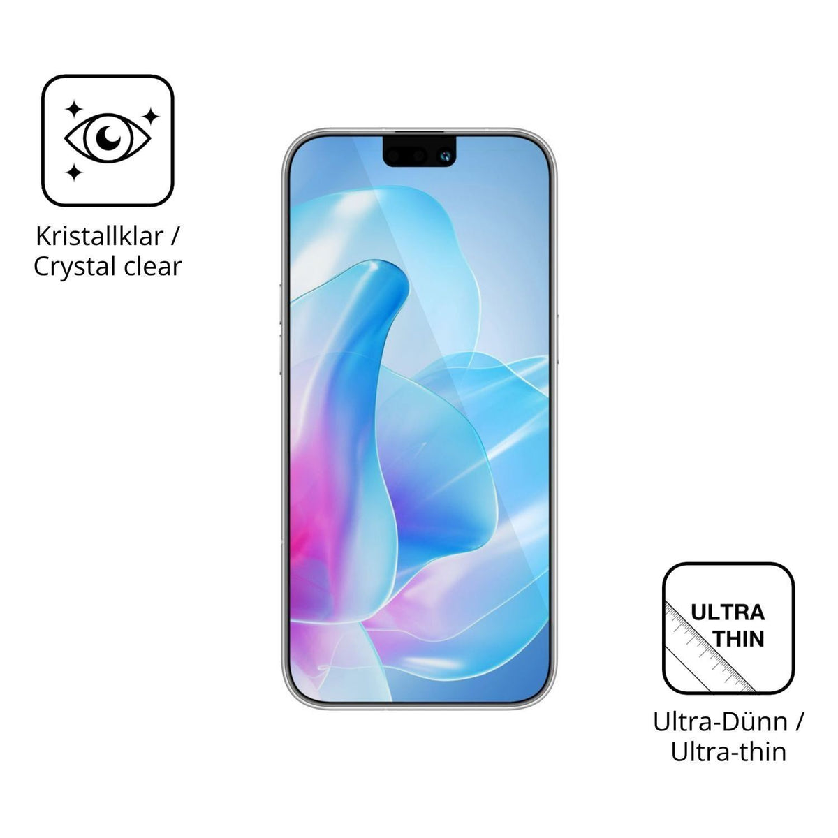 4x Schutzfolie klar für Hisense Enigma SE Display- (5)