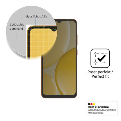 Blickschutzfolie für Itel A50Cs matt Schutzfolie P (4)