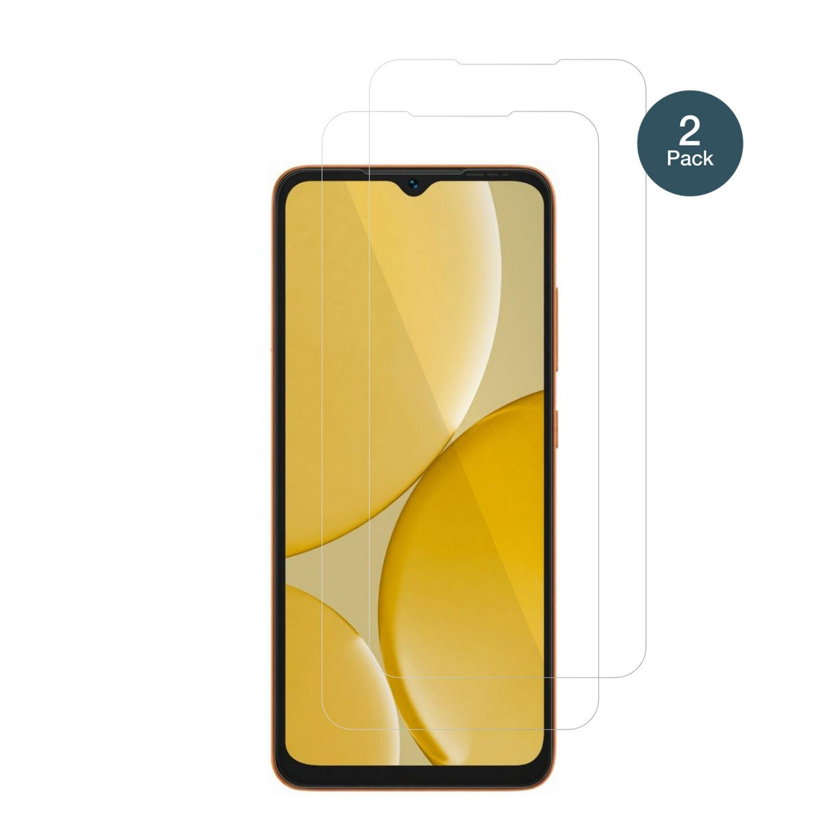 2x 9H Schutzfolie für Itel A50Cs Panzerfolie (2)