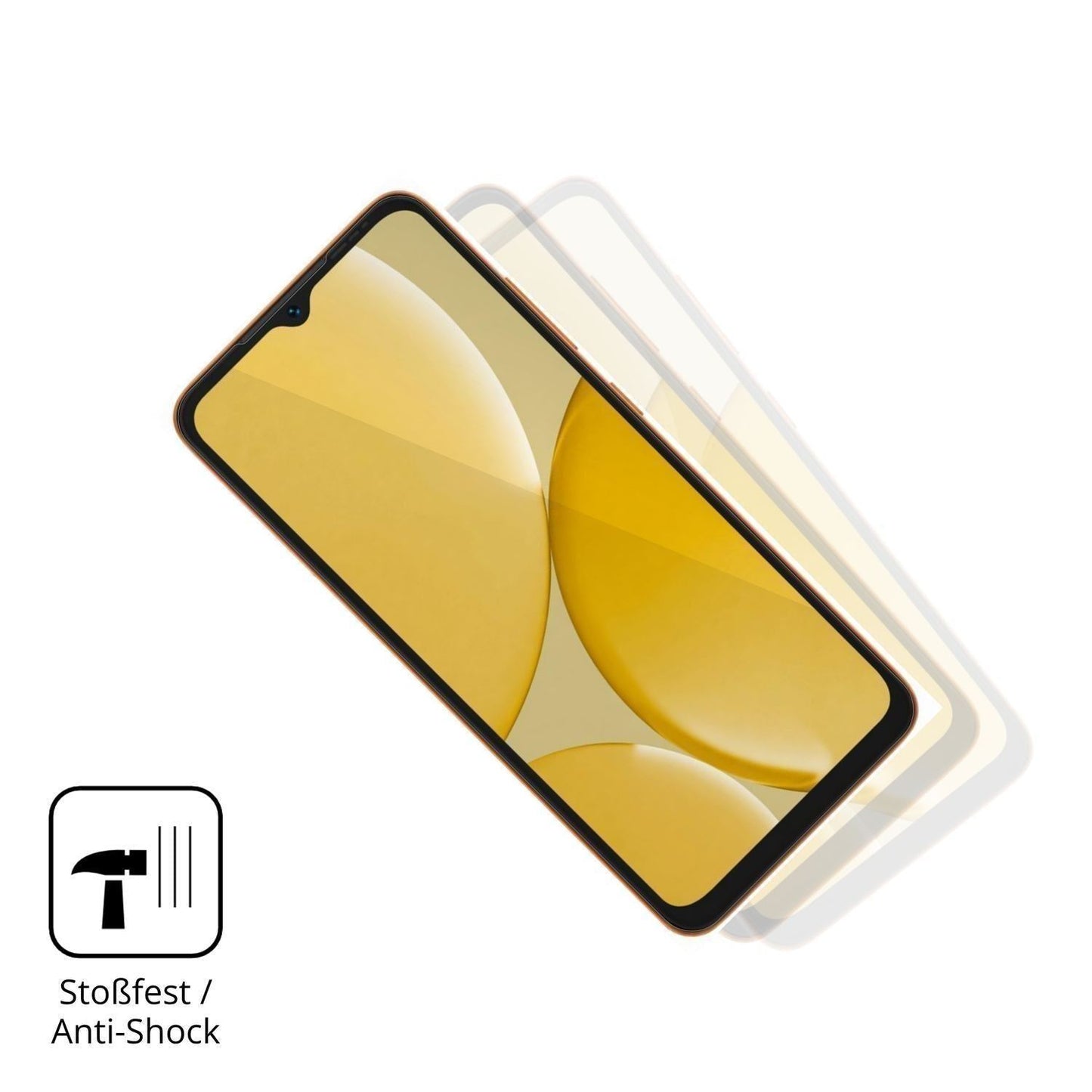 2x 9H Schutzfolie für Itel A50Cs Panzerfolie (4)