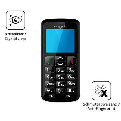 2x 9H Schutzfolie für Myria Senior 3G Panzerfolie (5)