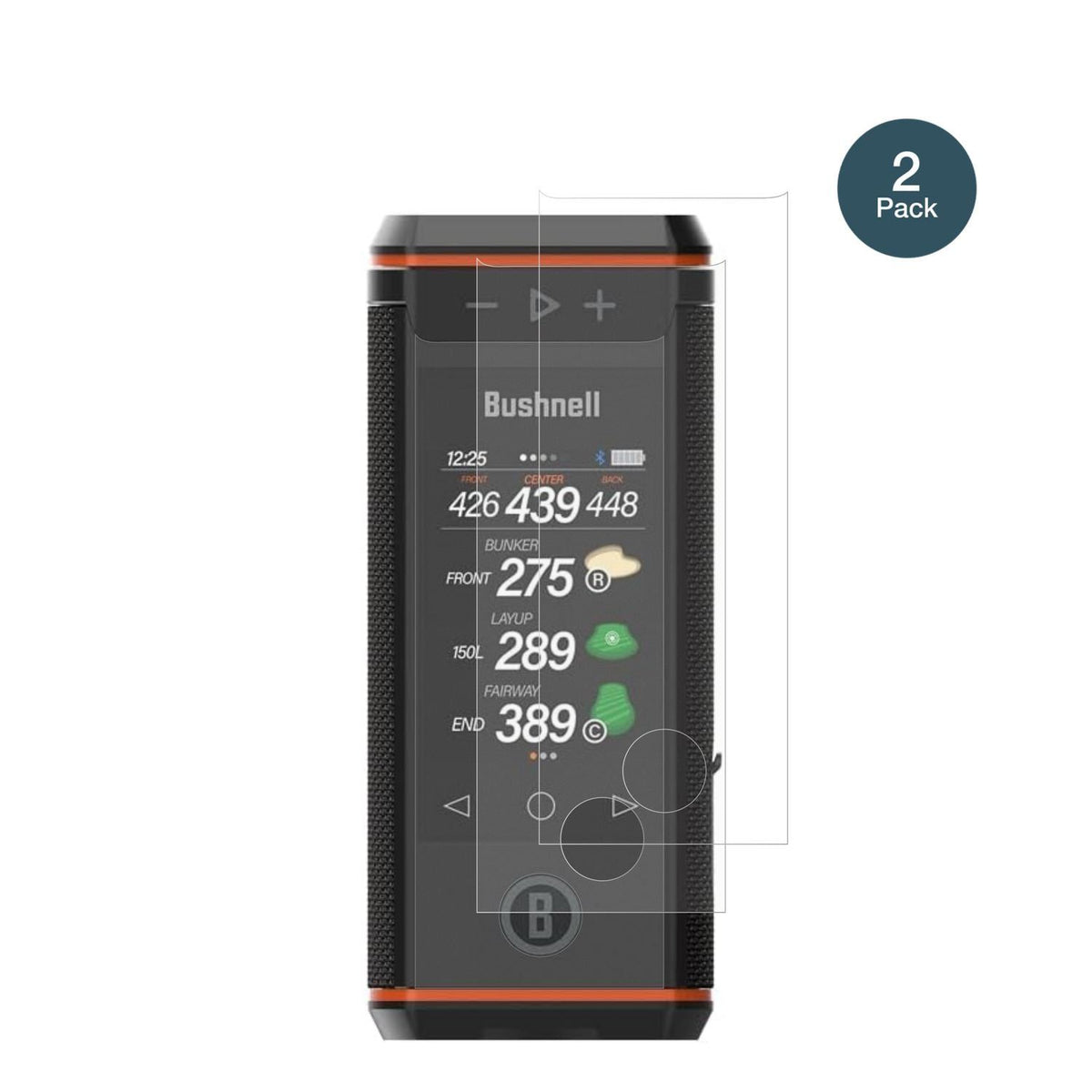 2x 9H Schutzfolie matt für Bushnell Wingman HD Pan (2)