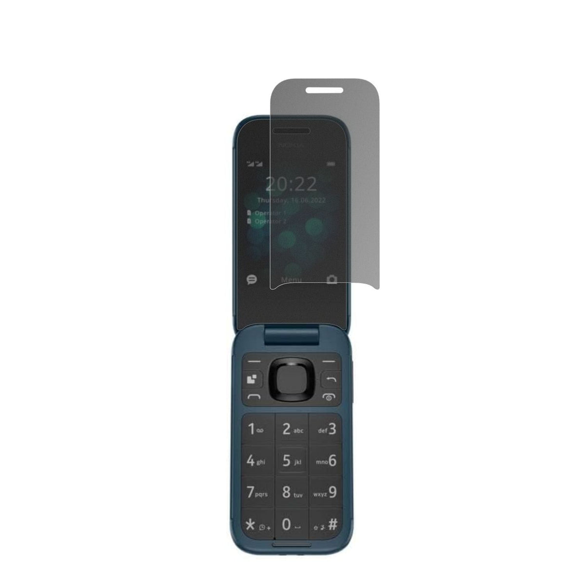 Blickschutzfolie für Nokia 2660 matt Schutzfolie P (2)