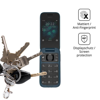 Blickschutzfolie für Nokia 2660 matt Schutzfolie P (3)