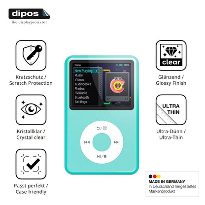 4x Schutzfolie klar für innioasis Y1 Display-Schut (7)