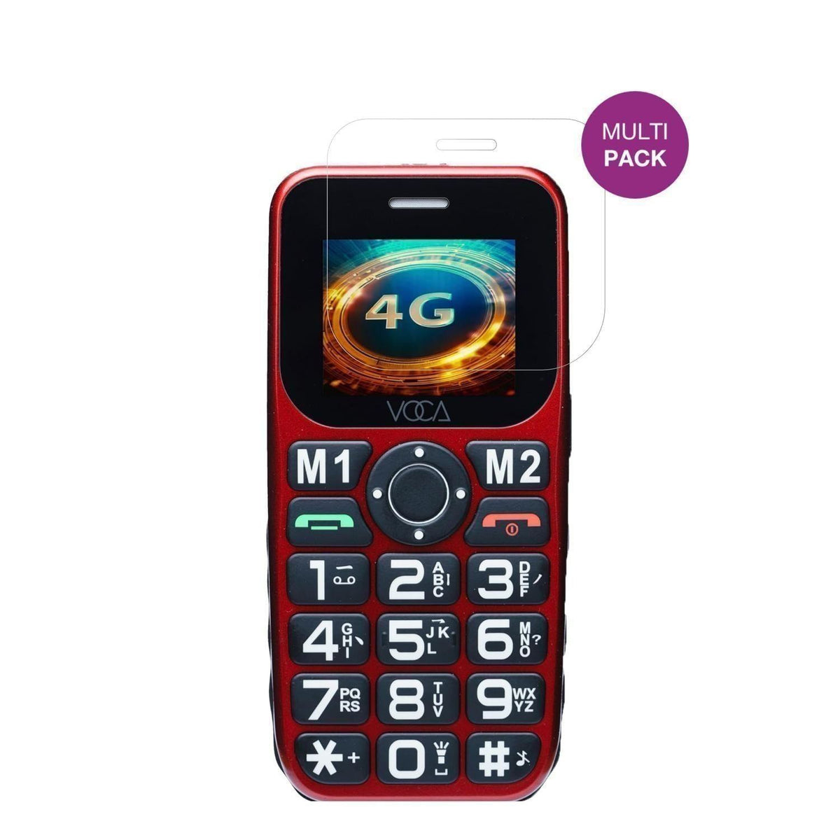 4x Schutzfolie klar für VOCA V141 Display-Schutzfo (2)