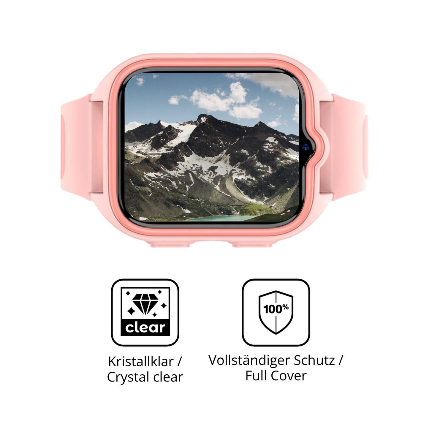 2x 3D Full Cover Schutzfolie für Blackview Z30 (5)