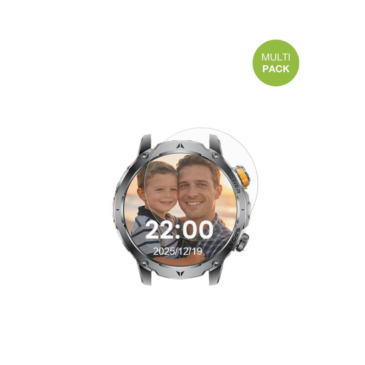 6x Schutzfolie matt für HIRREO EF24 Display-Schutz (2)