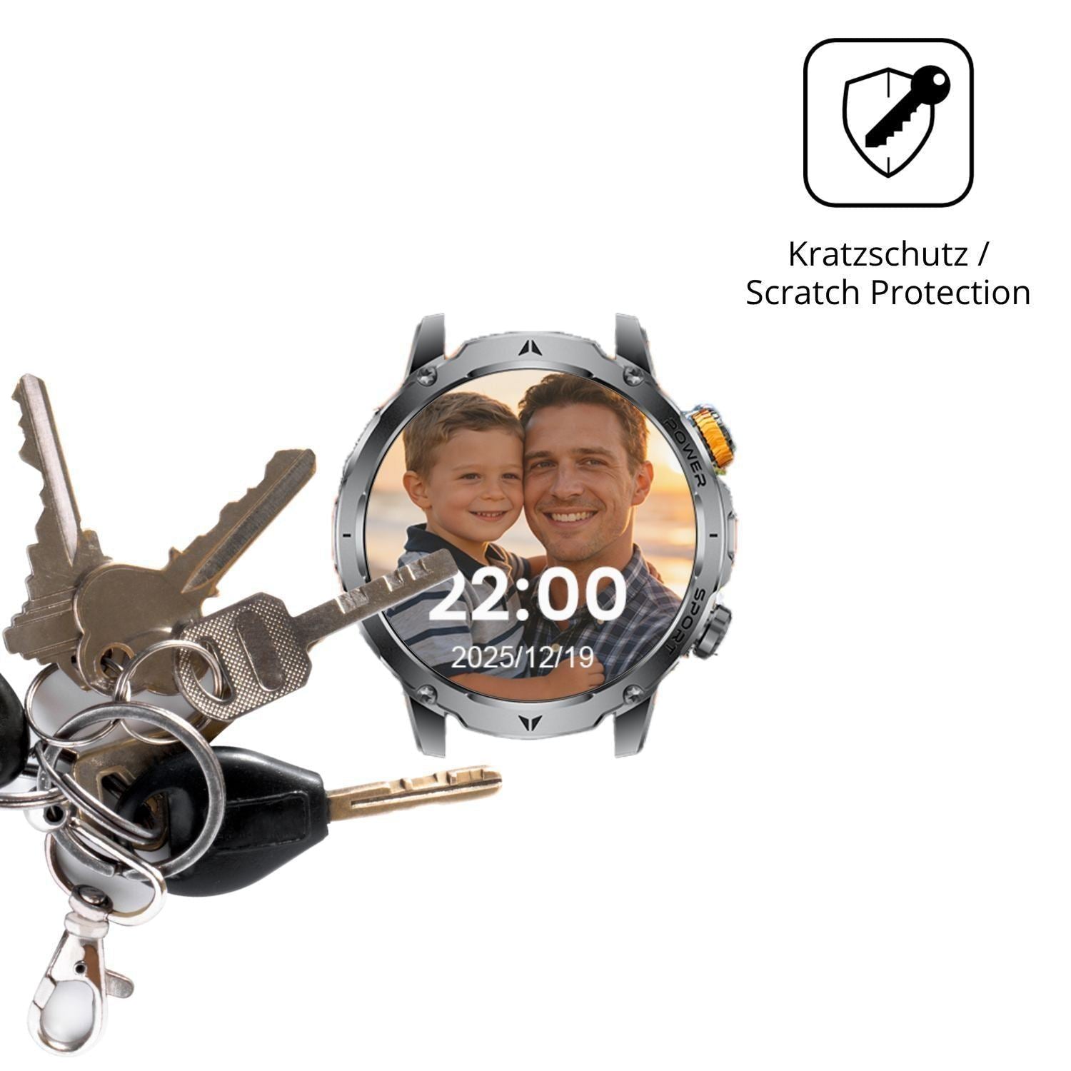6x Schutzfolie matt für HIRREO EF24 Display-Schutz (4)