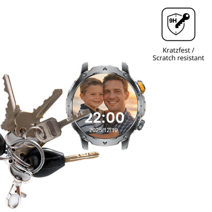 2x 9H Schutzfolie matt für HIRREO EF24 Panzerfolie (3)