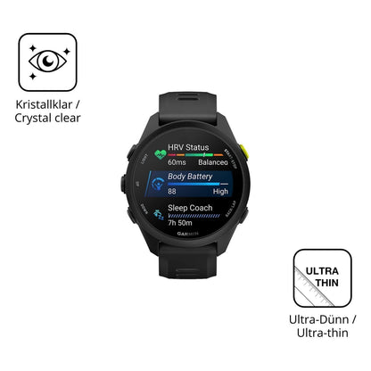 6x Schutzfolie klar für Garmin Forerunner 70 Displ (5)