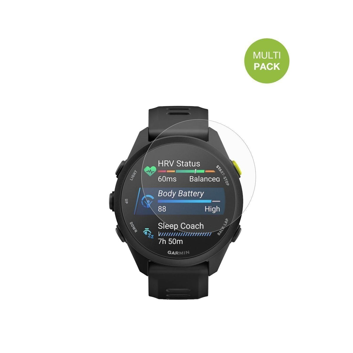 6x Schutzfolie matt für Garmin Forerunner 70 Displ (2)