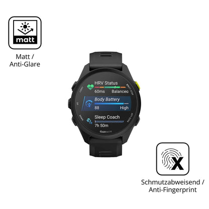 6x Schutzfolie matt für Garmin Forerunner 70 Displ (5)